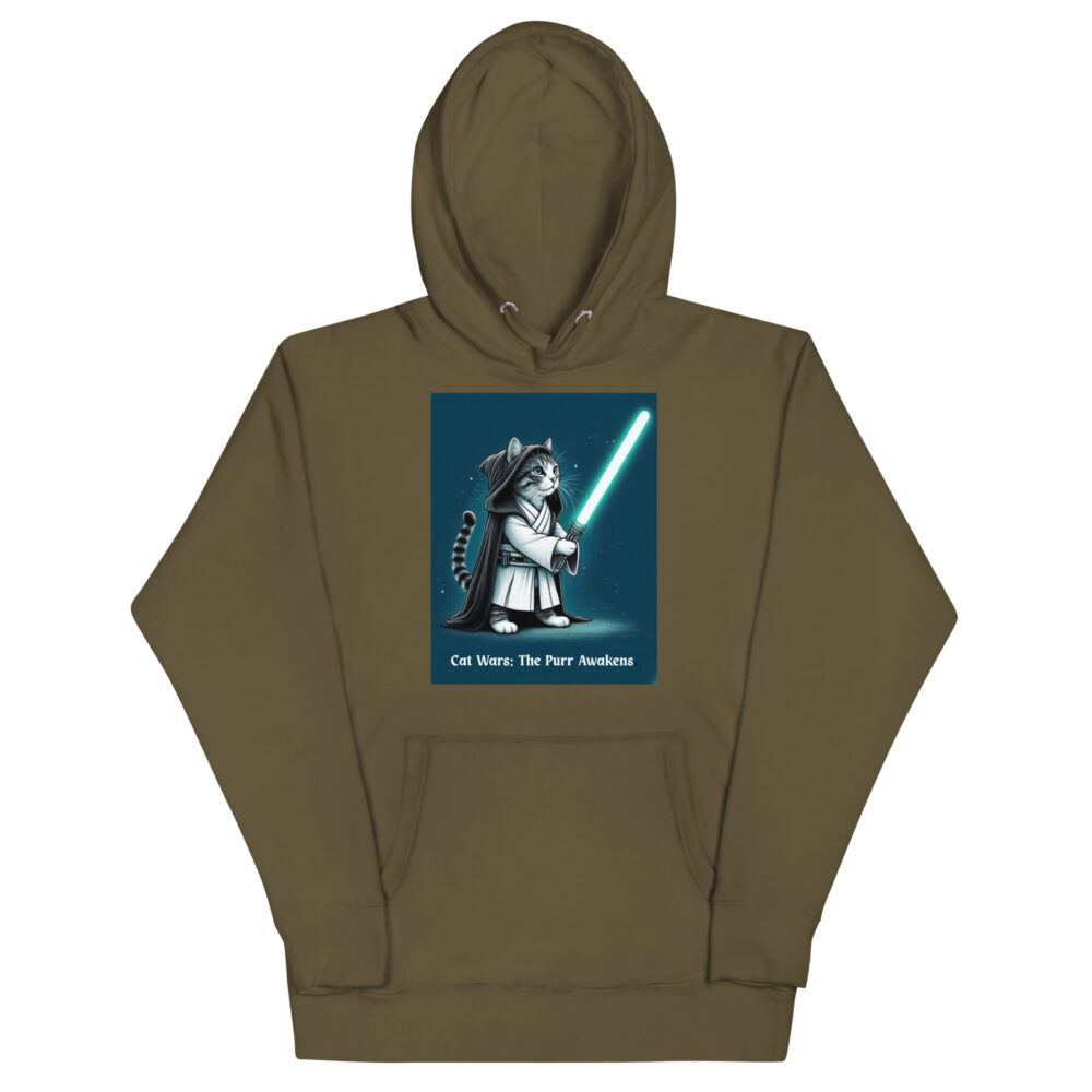 Hoodie "Cat Wars: The Purr Awakens" - Slika 8