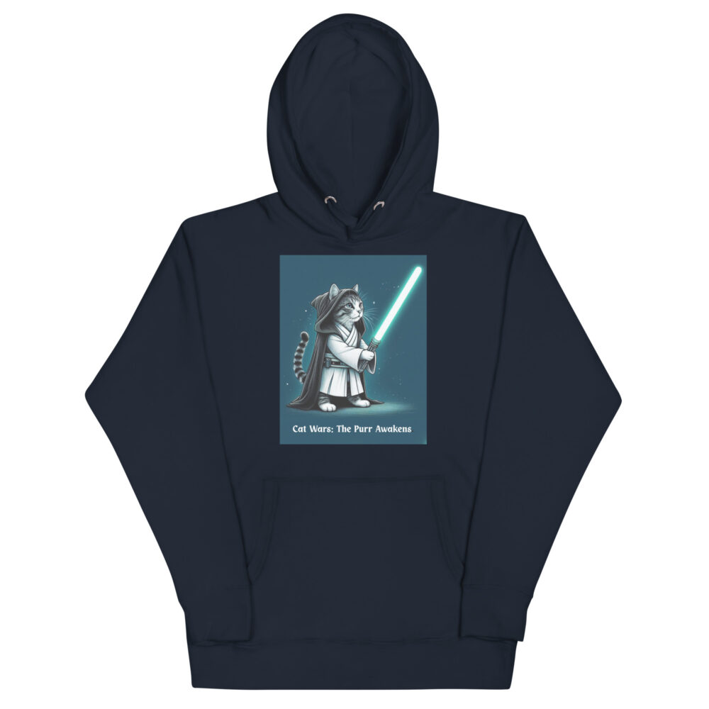 Hoodie "Cat Wars: The Purr Awakens" - Slika 9