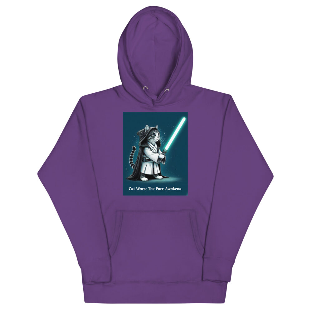 Hoodie "Cat Wars: The Purr Awakens" - Slika 6