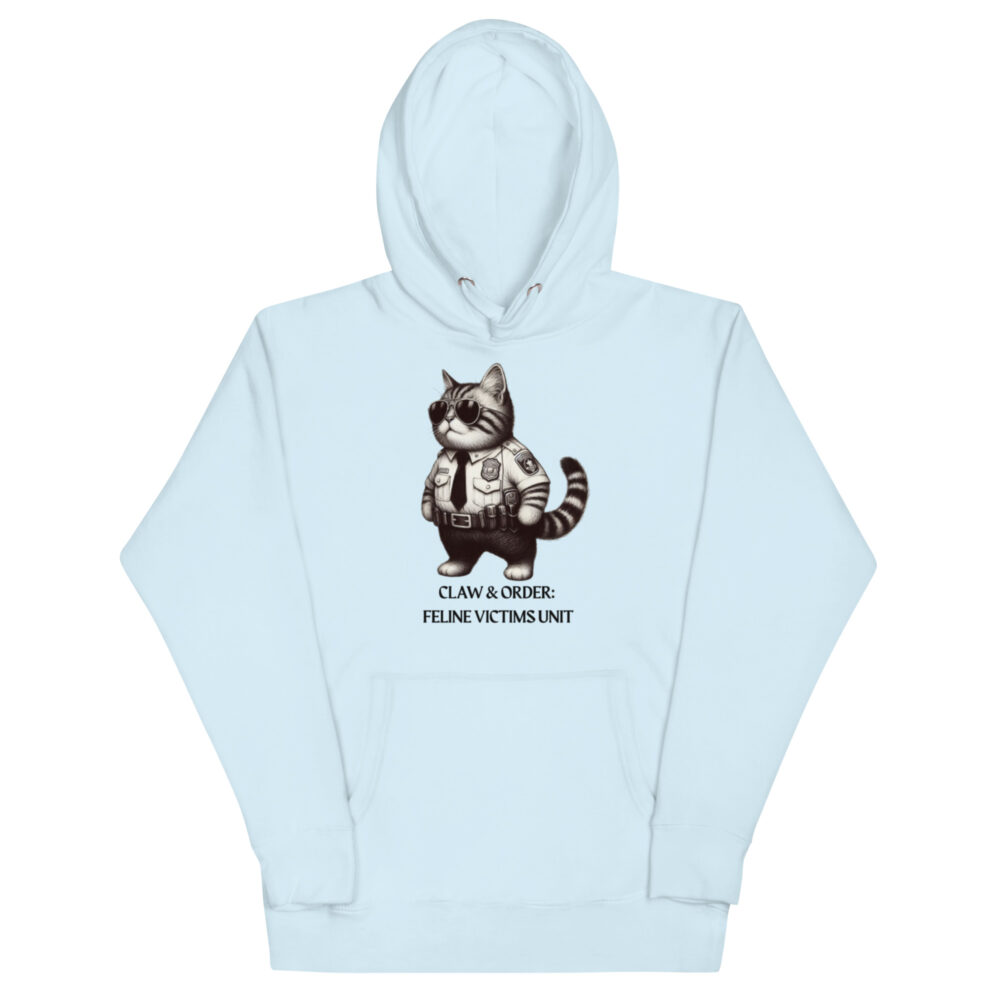 Hoodie "Claw & order: Feline victims unit" - Slika 13