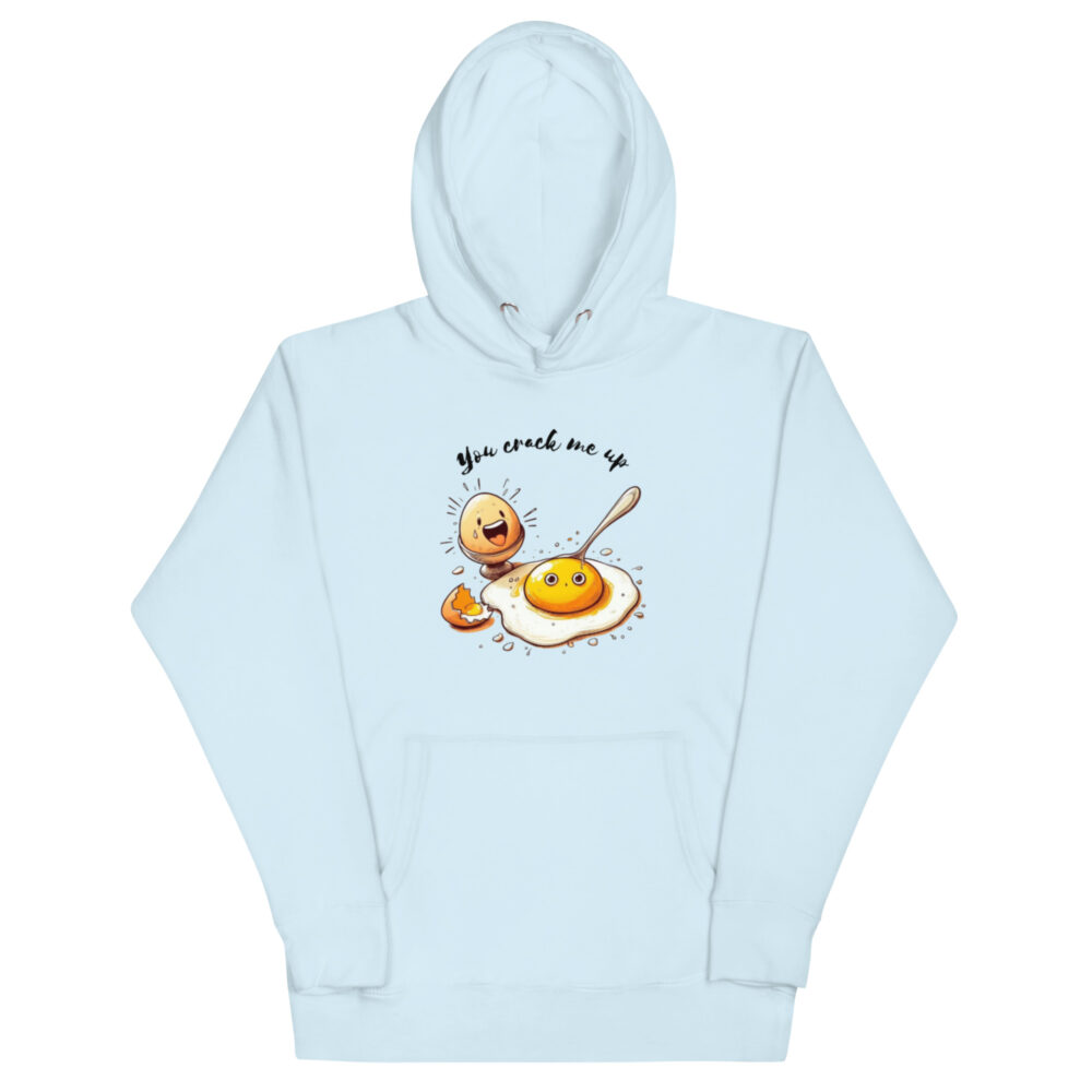 Hoodie s natpisom "You crack me up" - Slika 13