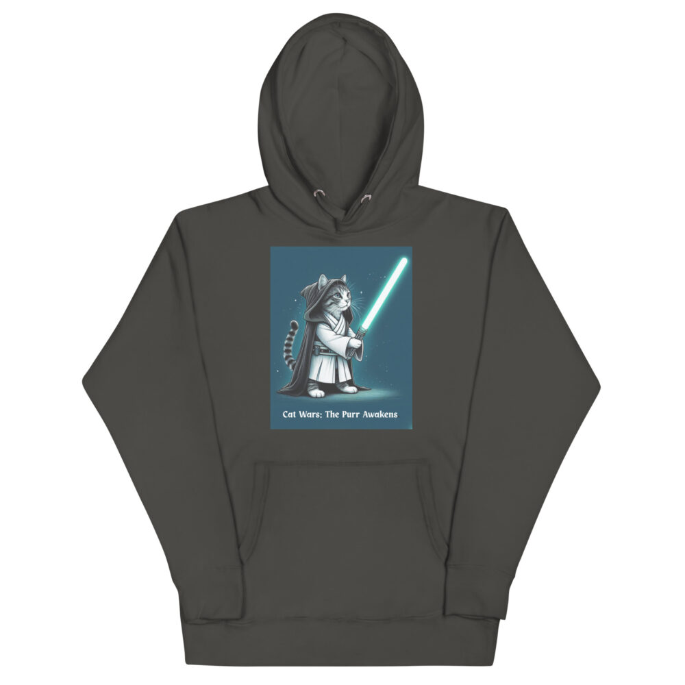 Hoodie "Cat Wars: The Purr Awakens" - Slika 4