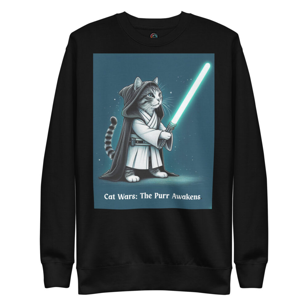 Dugačka majica "Cat Wars: The Purr Awakens"