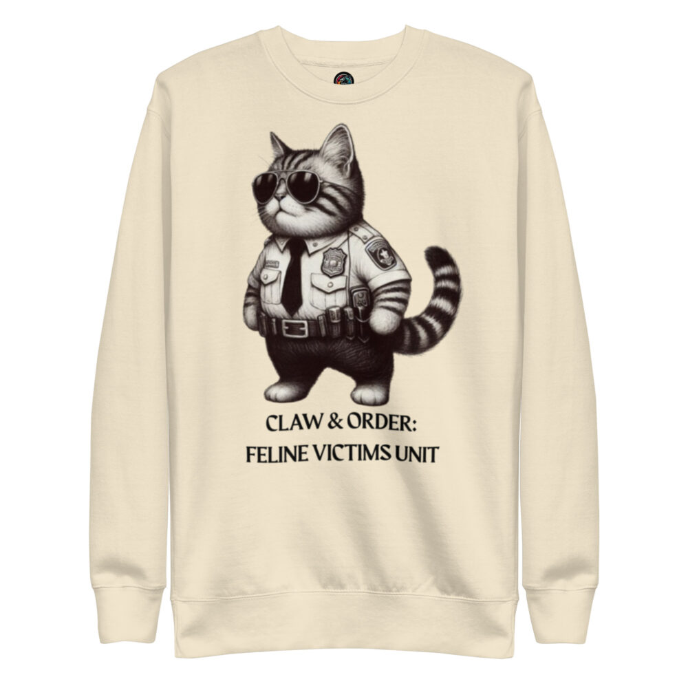 Dugačka majica  "Claw & order: Feline victims unit" - Slika 10