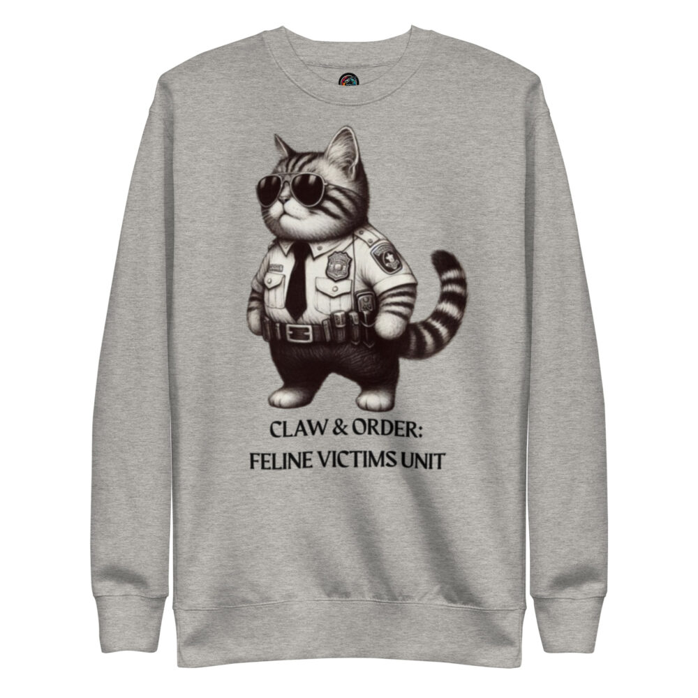 Dugačka majica  "Claw & order: Feline victims unit" - Slika 9