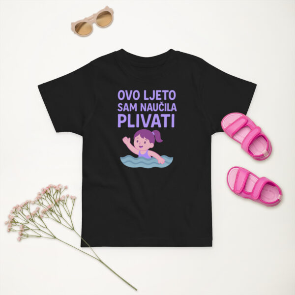 Dječja majica - Ovo ljeto sam naučila plivati
