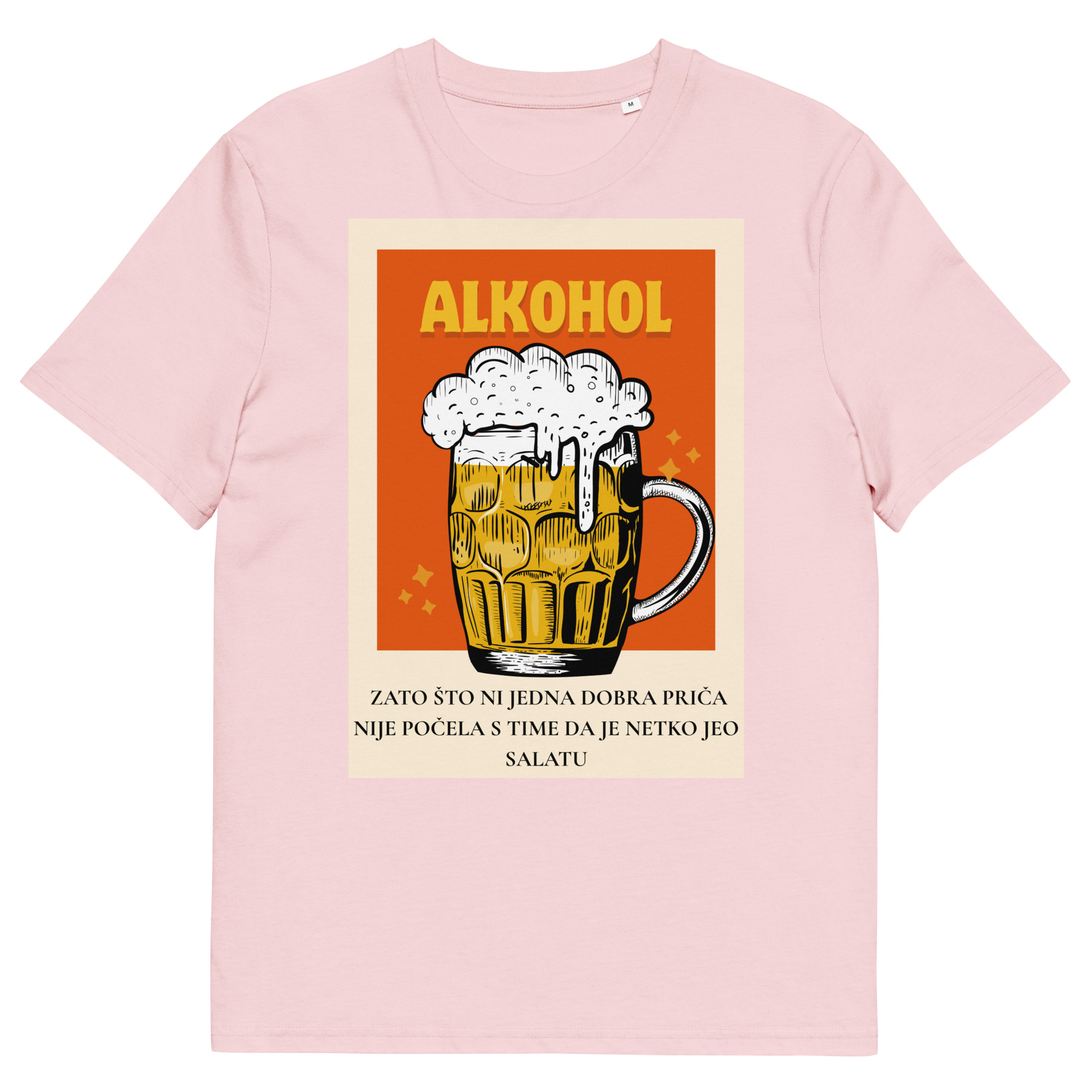 Kratka majica "Alkohol" - organski pamuk - Slika 13