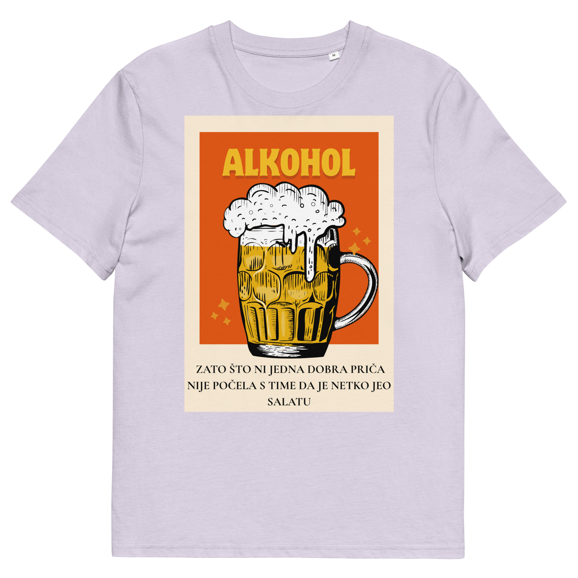Kratka majica "Alkohol" - organski pamuk - Slika 14