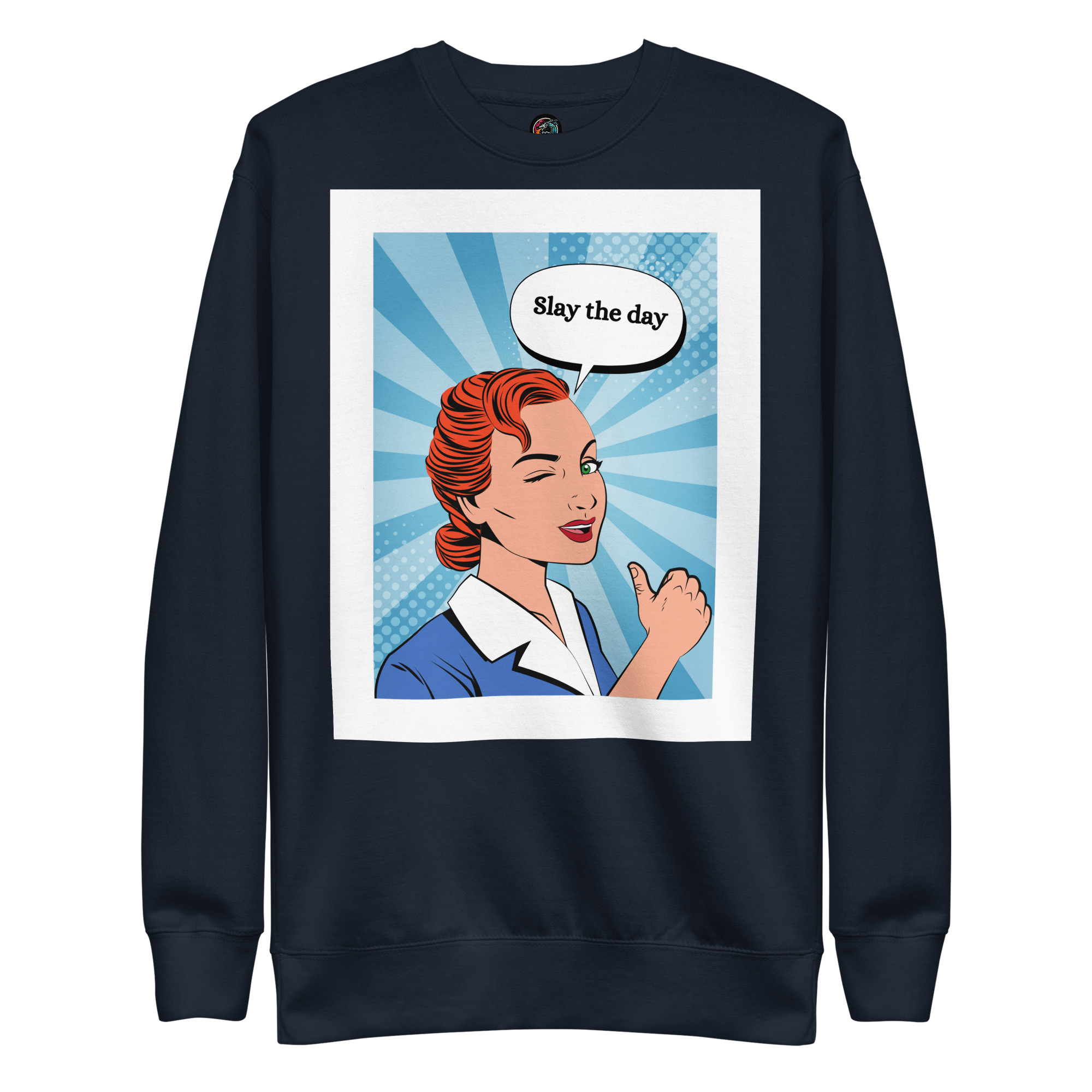 Dugačka majica "Slay the day" - Slika 2