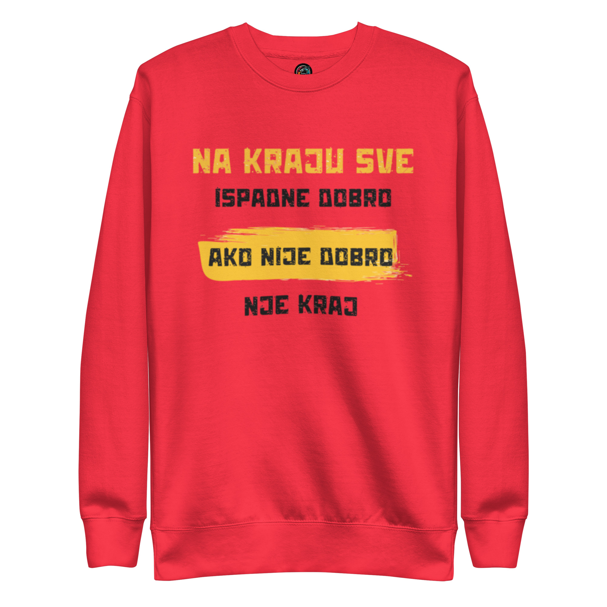 Dugačka majica "Na kraju sve ispadne dobro, ako nije dobro nije kraj" - Slika 7