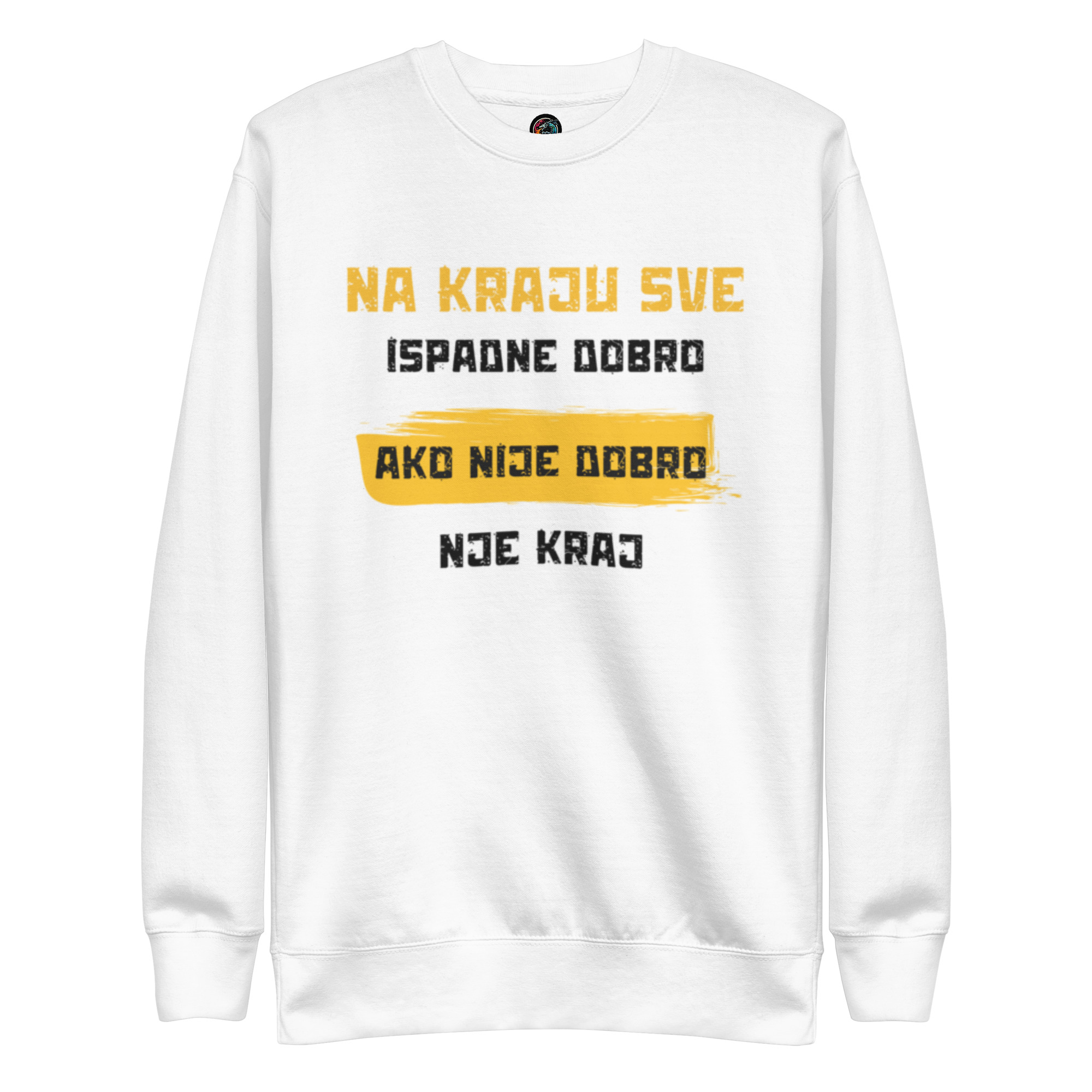 Dugačka majica "Na kraju sve ispadne dobro, ako nije dobro nije kraj" - Slika 11