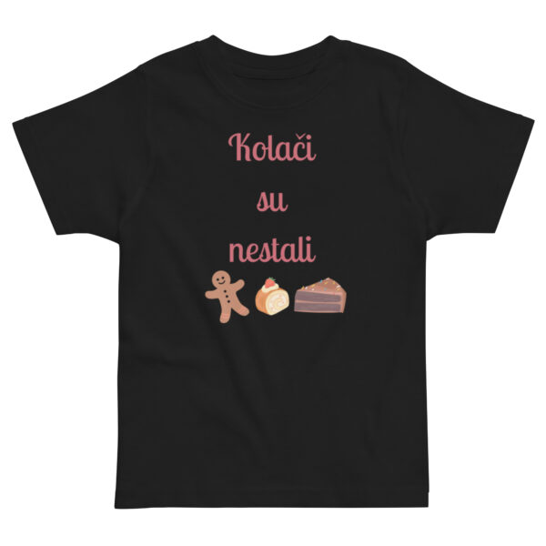 Kratka majica za djecu "Keksi su nestali. I ne, ne znam ništa o tome "